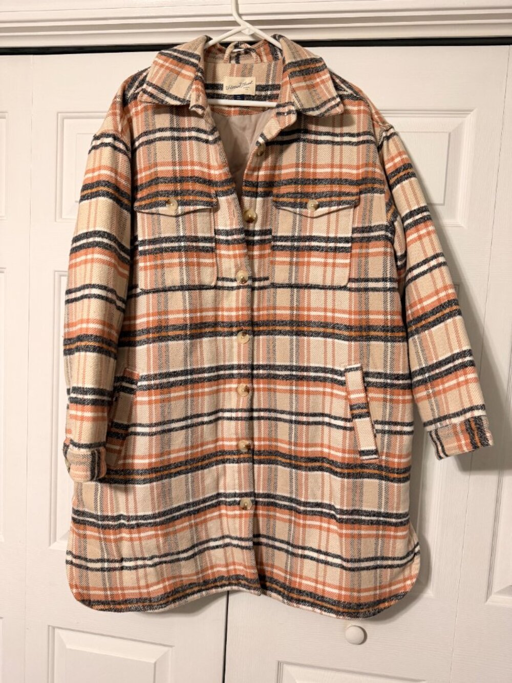 Universal Thread (Target) Long Plaid Jacket